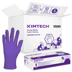 Gloves Nitrile Purple S